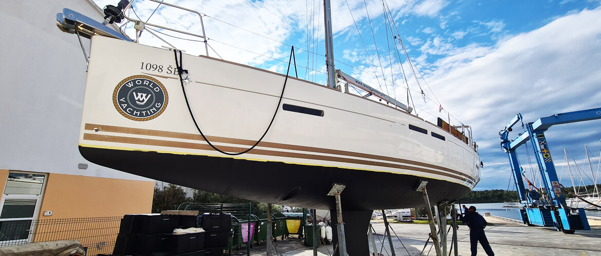 Yacht maintenance by World Yachting Charter