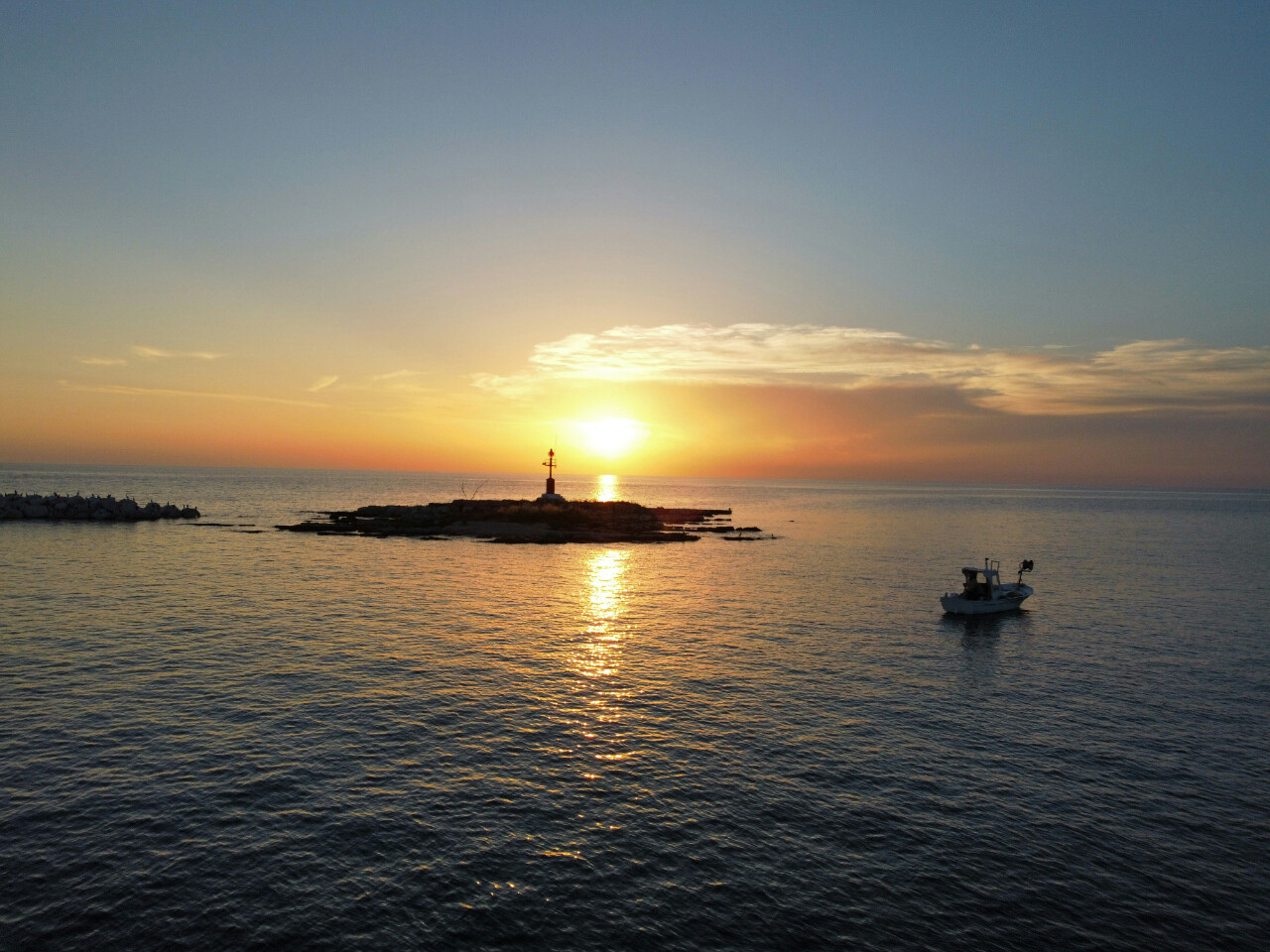 Sunset in Porec