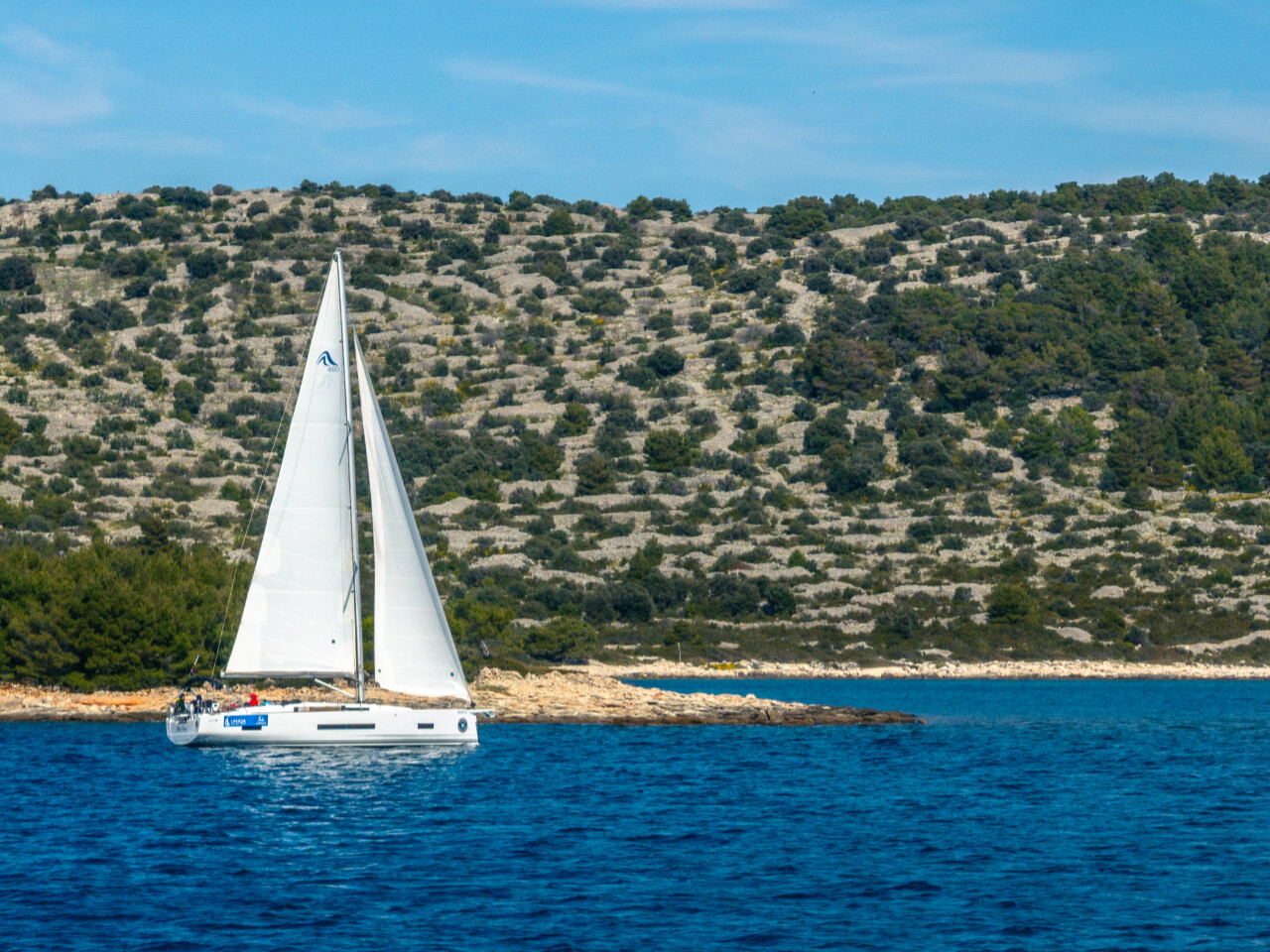 Prvić enchants sailors with its serene bays, historic charm, and authentic Dalmatian village life.